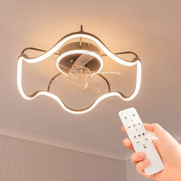 Modern Ceiling Fan With Light
