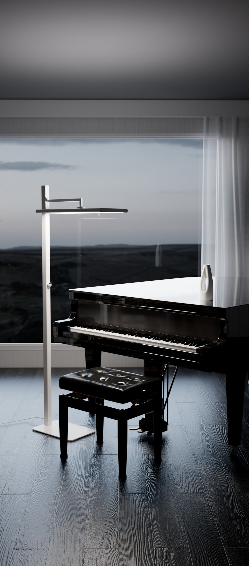 Economical SMD Floor Standing Lamp
