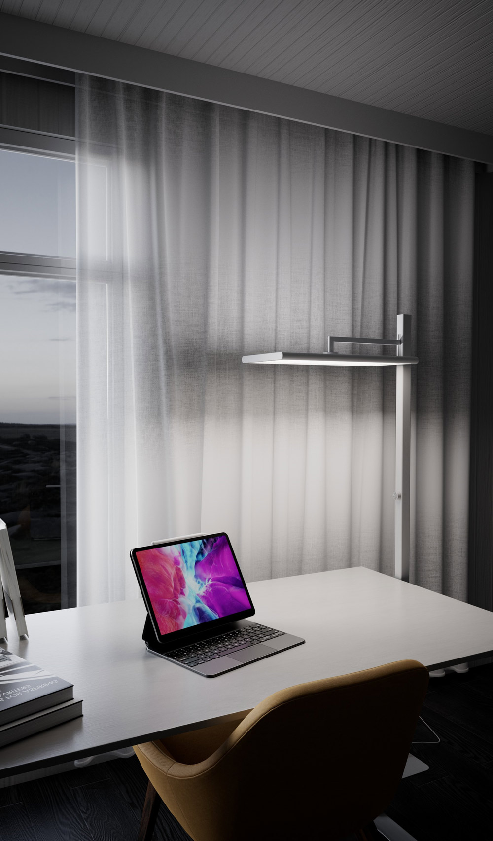Economical SMD Floor Standing Lamp