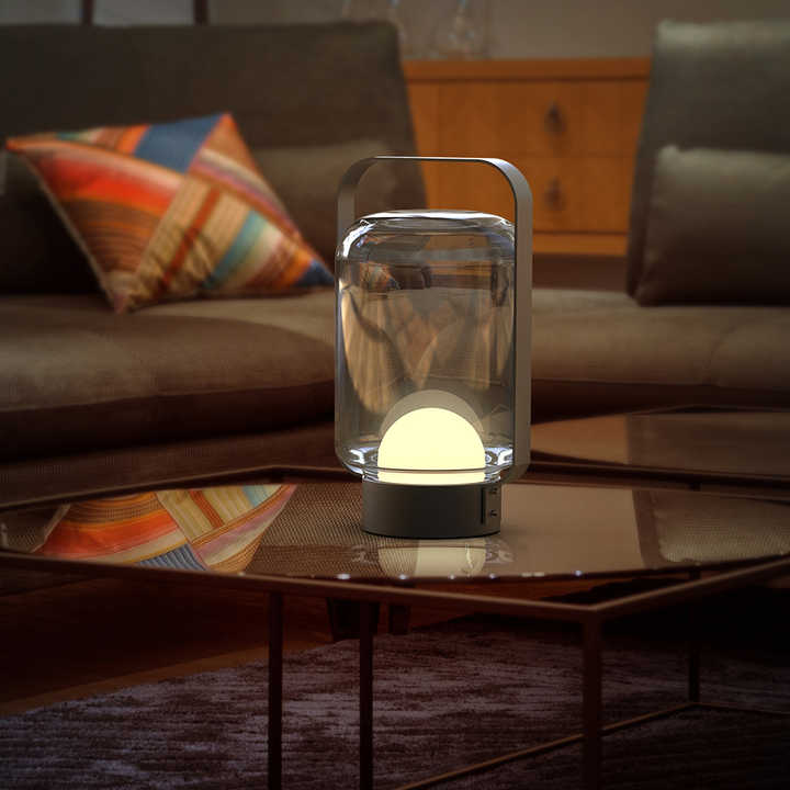 Portable Glass Hanging Camping Light