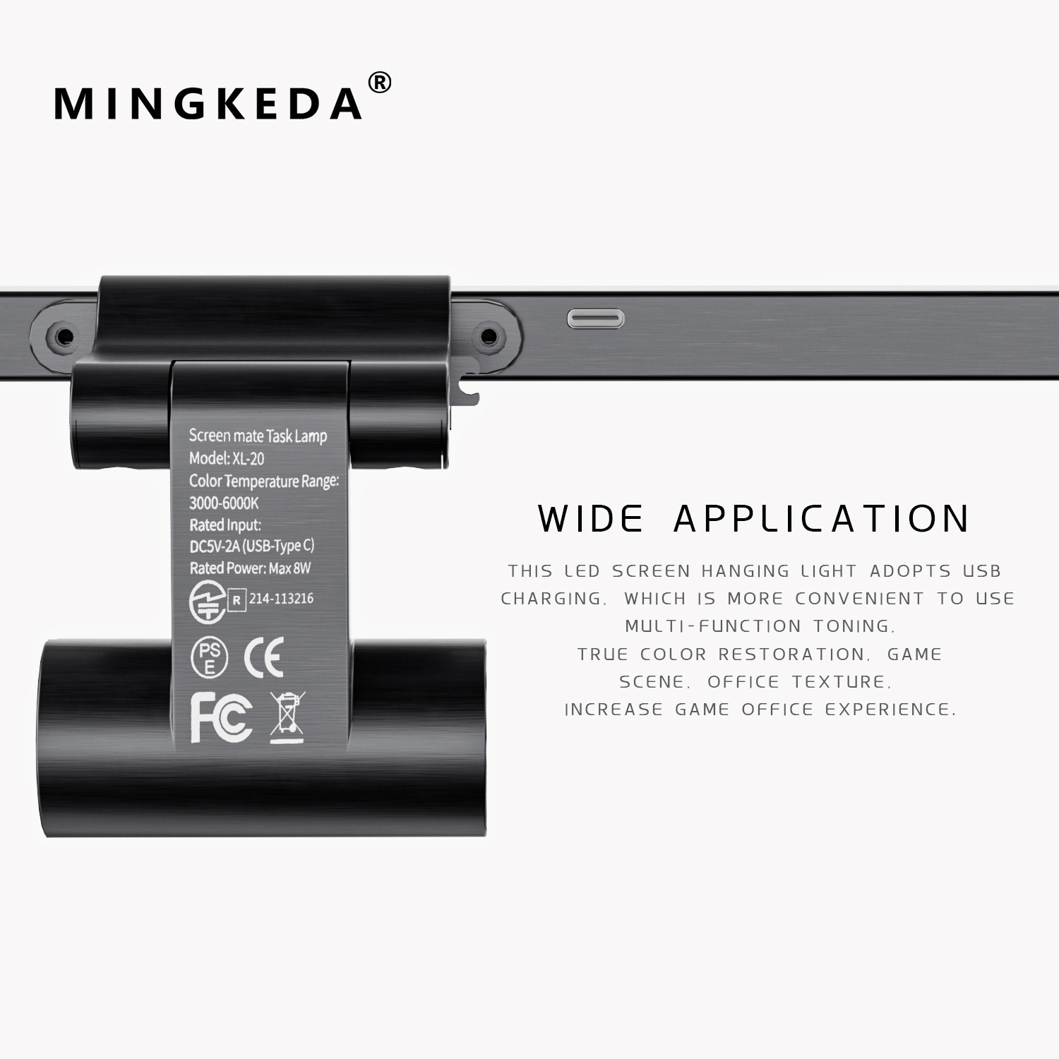 Wireless Controller Screen Hanging Light
