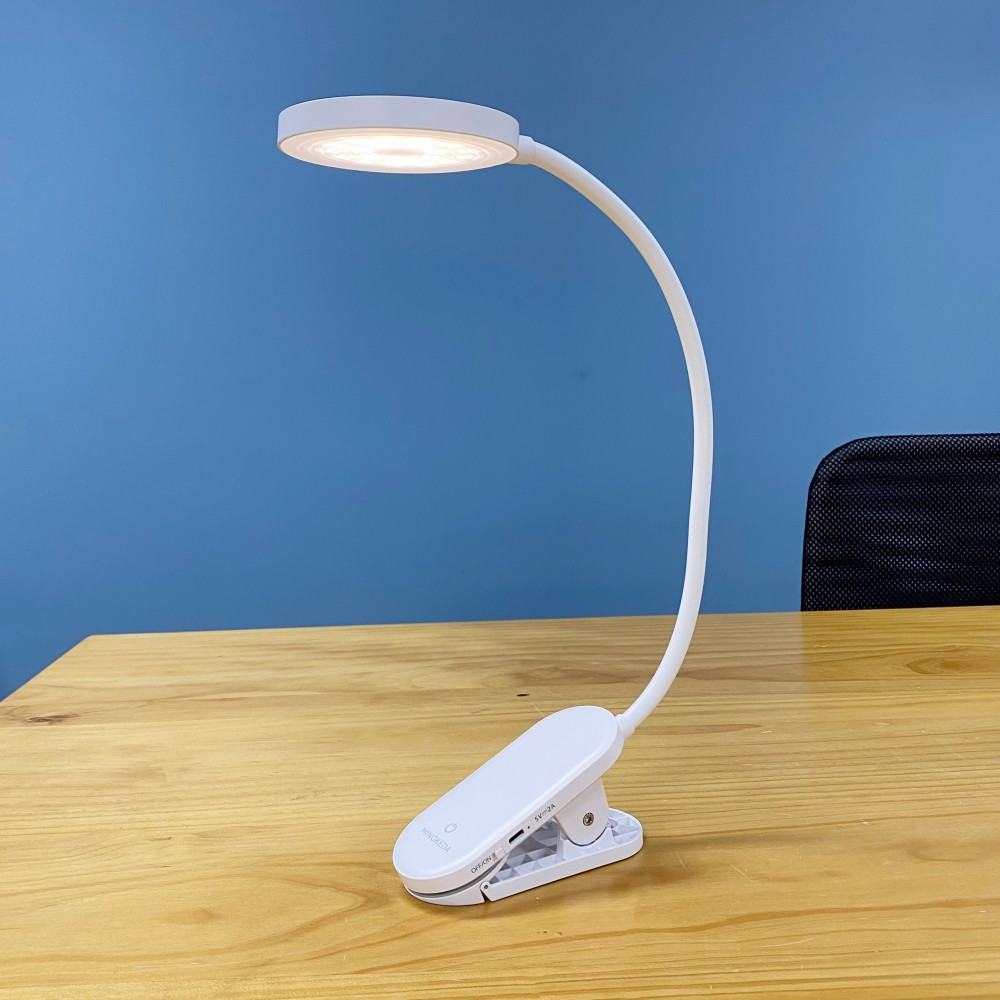 Gooseneck Flexible Clamp Clip Dimmable Lamp