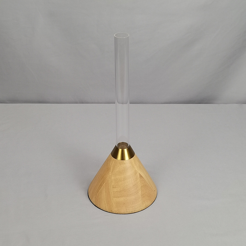 Mingkeda New design Hot Sale Arcylic Metal Wood White Color Camping Lights Table Lamp