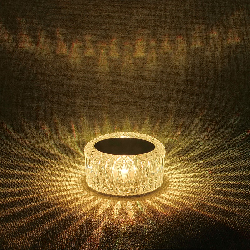 Mingkeda Customize Hot Sales Decorative Clear Glass Modern Table Lamp Table Lightings