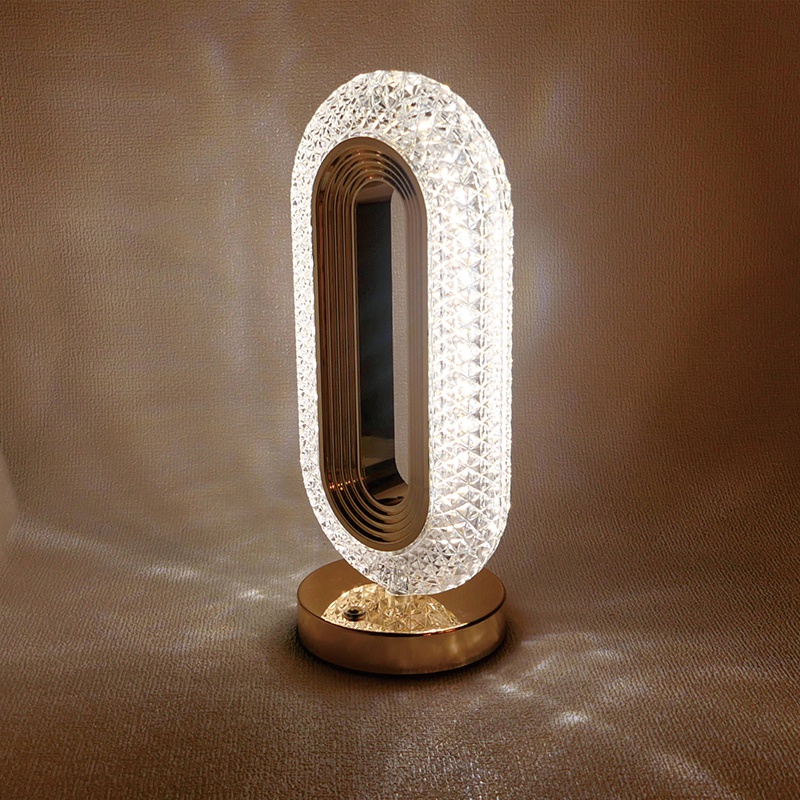 Mingkeda Wholesale Decorative Metal Clear Glass Modern Table Lamp Table Lightings