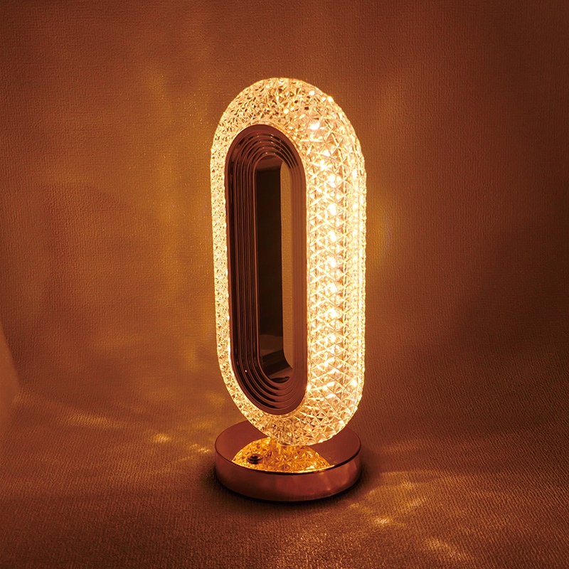 Mingkeda Wholesale Decorative Metal Clear Glass Modern Table Lamp Table Lightings