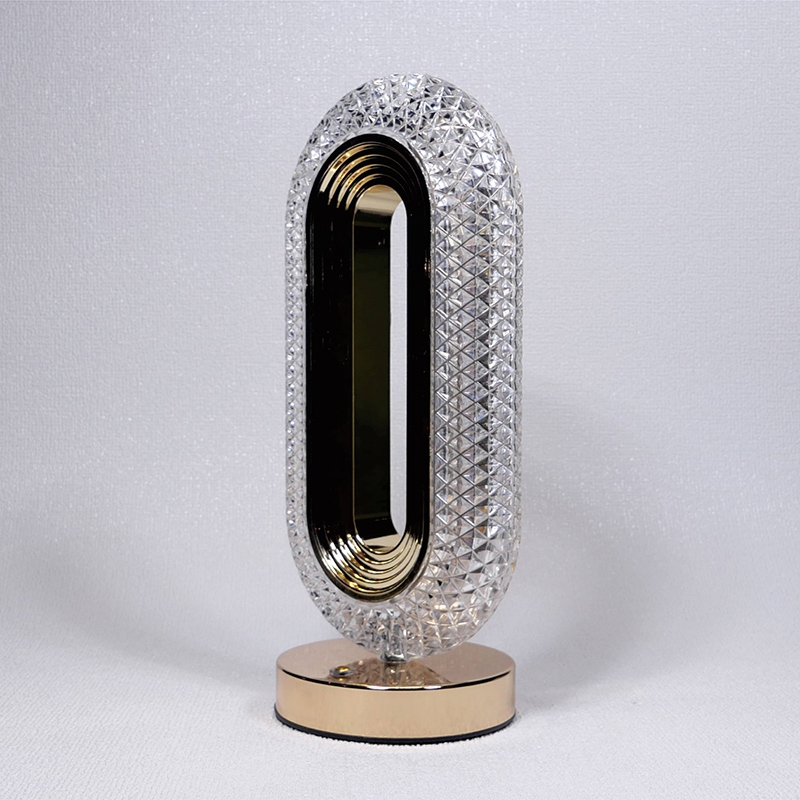 Mingkeda Wholesale Decorative Metal Clear Glass Modern Table Lamp Table Lightings