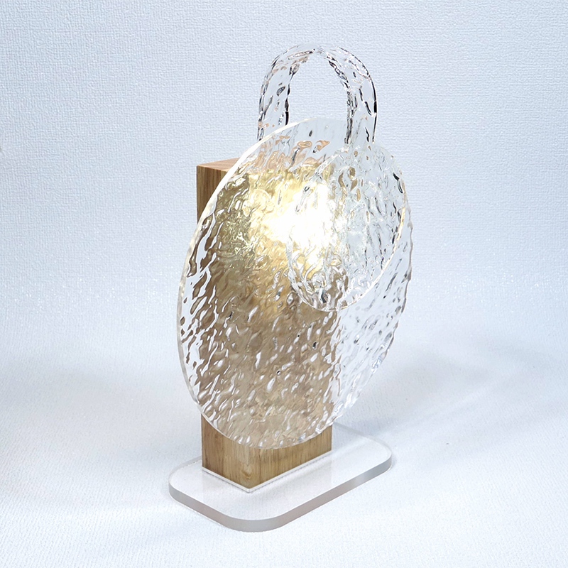 Mingkeda Hot Selling Modern Simple Living Room Dining Room Metal Glass LED Table Lamp