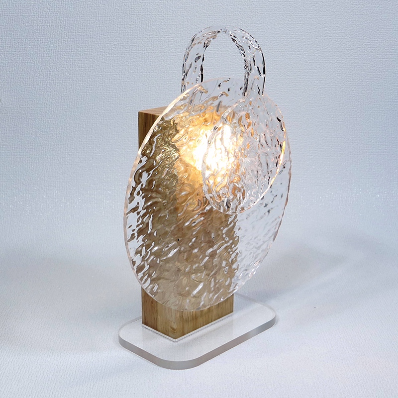 Mingkeda Hot Selling Modern Simple Living Room Dining Room Metal Glass LED Table Lamp