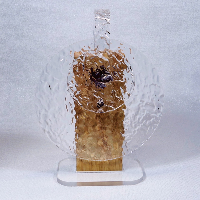 Mingkeda Hot Selling Modern Simple Living Room Dining Room Metal Glass LED Table Lamp