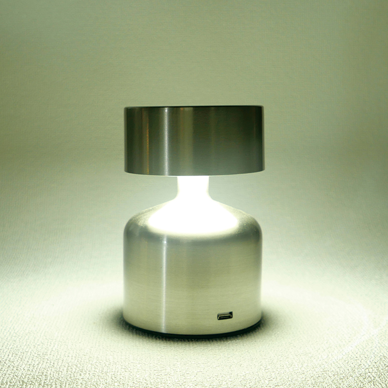 Mingkeda Hot Sale Modern Simple Living Room Dining Room Metal Dumbbell Shape LED Table Lamp