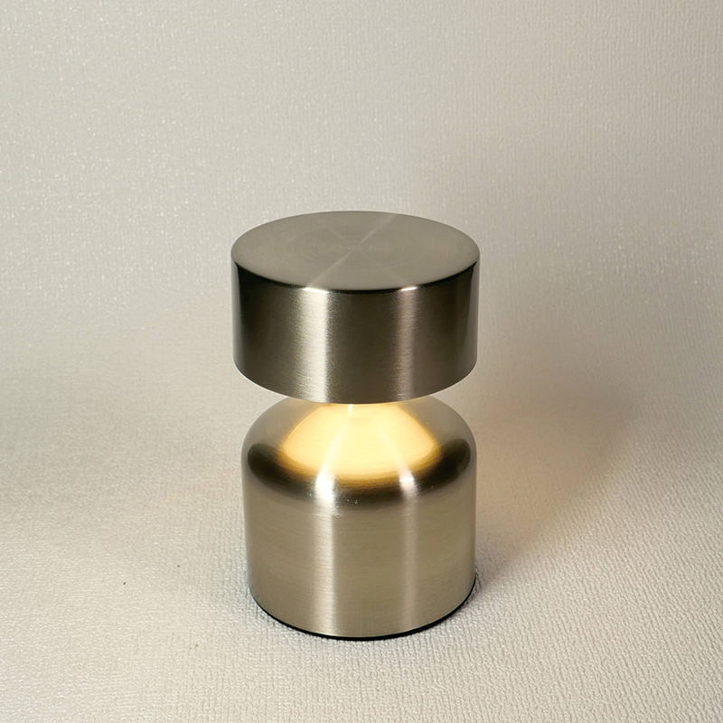 Mingkeda Hot Sale Modern Simple Living Room Dining Room Metal Dumbbell Shape LED Table Lamp