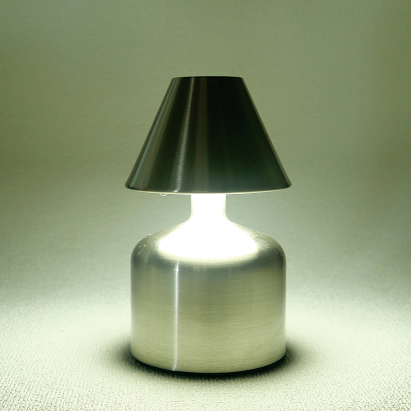 Mingkeda Customize Modern Simple Living Room Dining Room Metal Dumbbell Shape LED Table Lamp