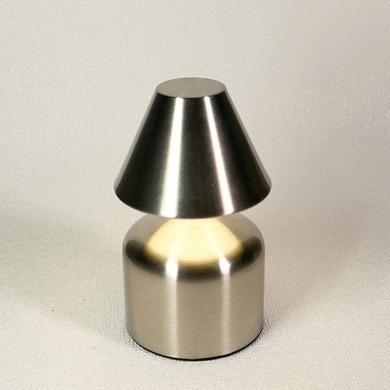 Mingkeda Customize Modern Simple Living Room Dining Room Metal Dumbbell Shape LED Table Lamp