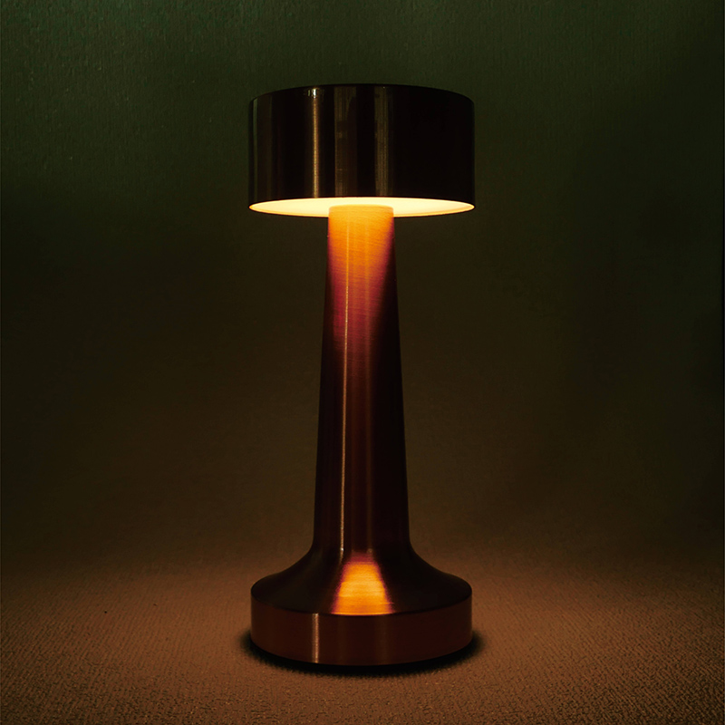 Mingkeda Restaurant Luxury Rechargeable Metal Touch Hotel Bar Living Room Reading Decoration LED Table Lamp