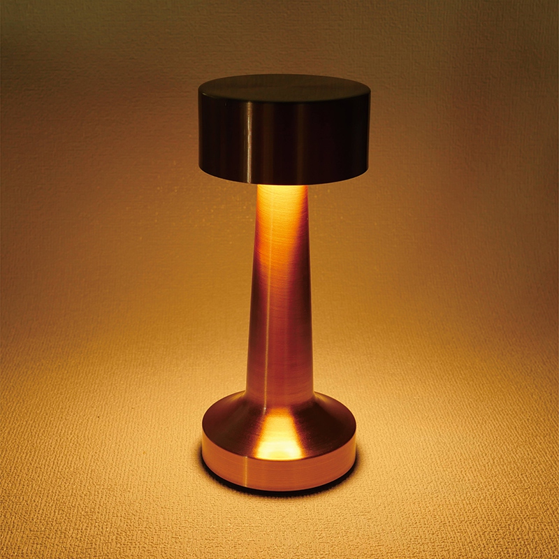 Mingkeda Restaurant Luxury Rechargeable Metal Touch Hotel Bar Living Room Reading Decoration LED Table Lamp