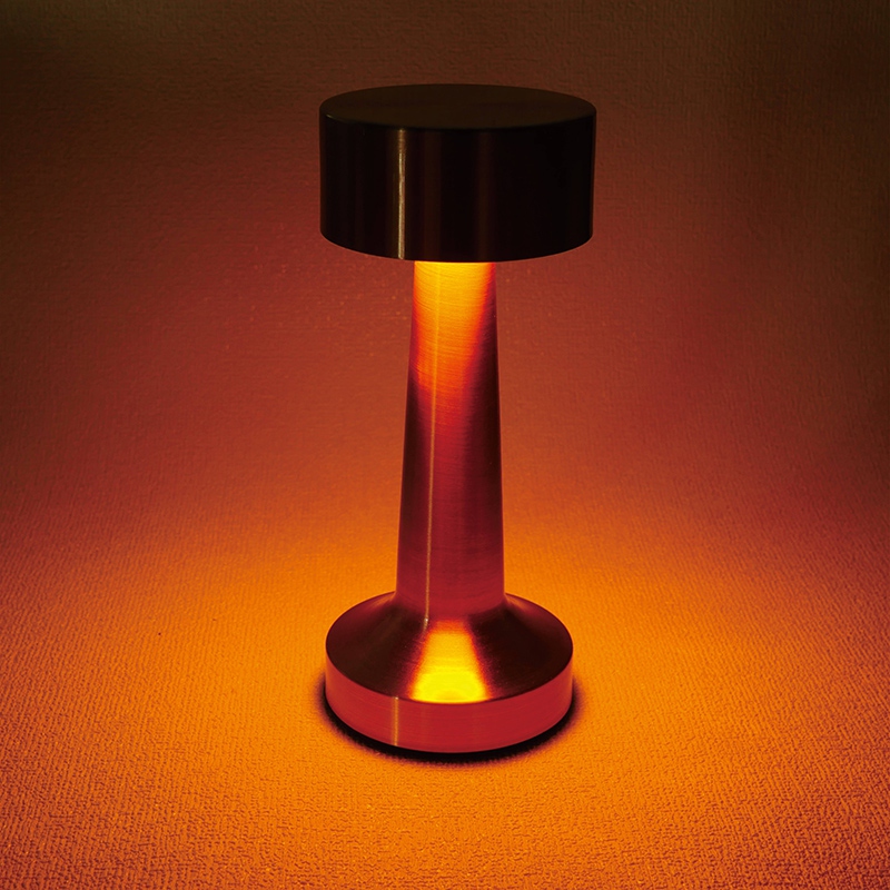 Mingkeda Restaurant Luxury Rechargeable Metal Touch Hotel Bar Living Room Reading Decoration LED Table Lamp