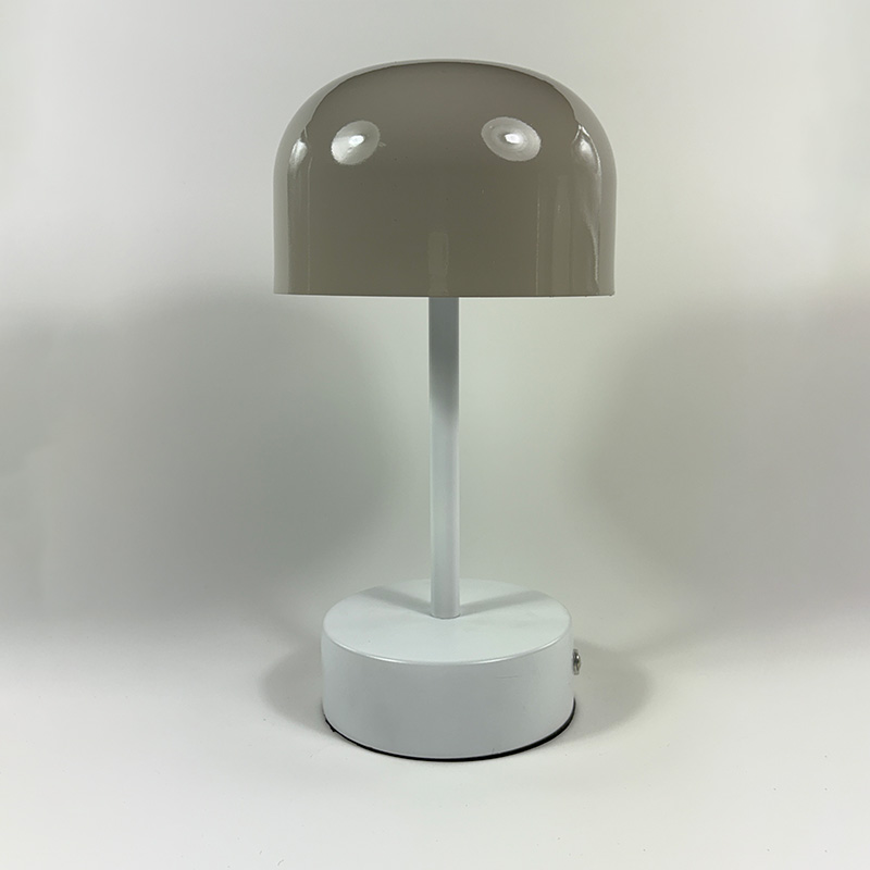 Mingkeda Modern Rechargeable LED Table Lamp with Metal Desk Light USB Powered