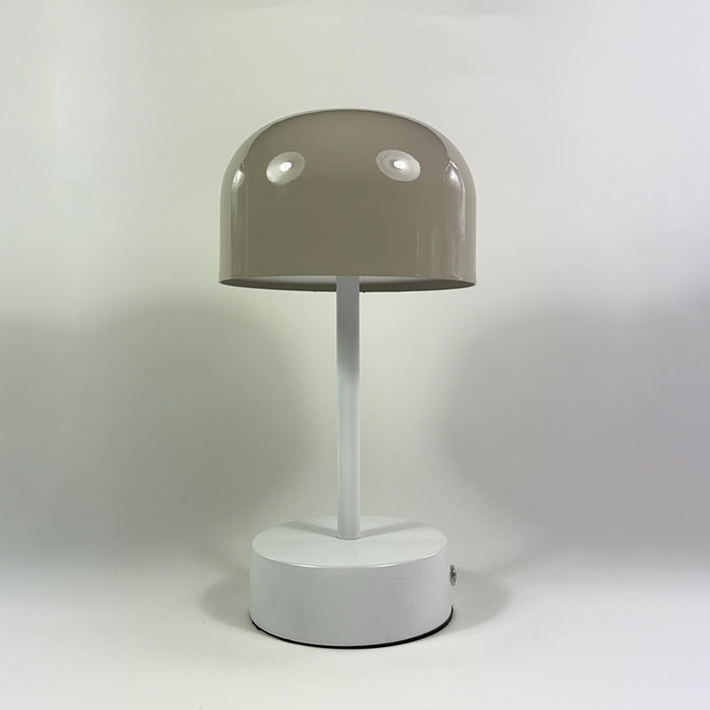 Mingkeda Modern Rechargeable LED Table Lamp with Metal Desk Light USB Powered