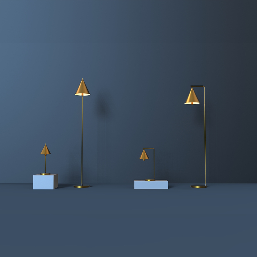 Modern Home Decor Metal Standing Lamp