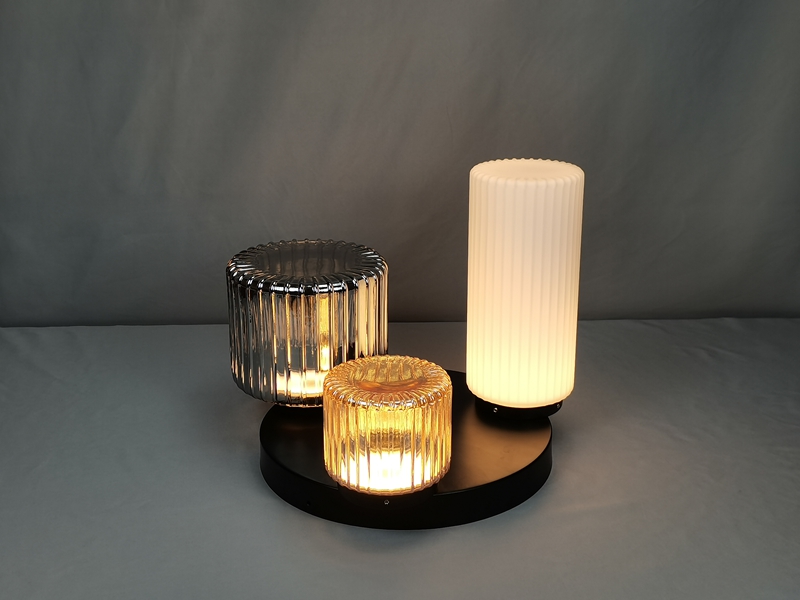 Mingkeda Metal Glass Decorative Ceiling Light