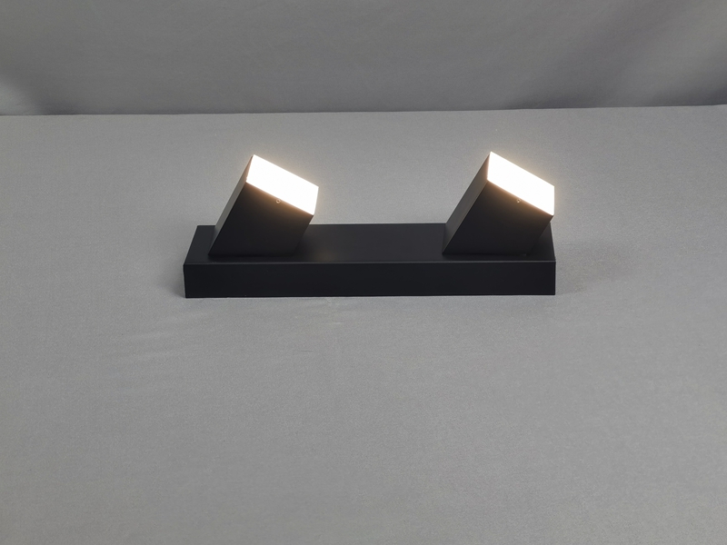 Mingkeda Hot Sales Metal Sand Black PC Cover LED Lighting Ceiling Lamp