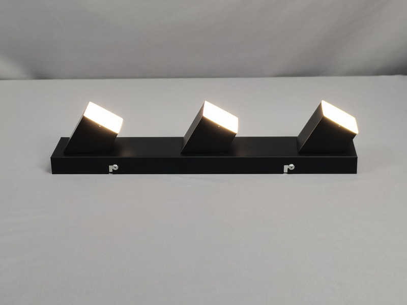 Mingkeda New Design 4000K Metal Sand Black PC Cover LED Lighting Ceiling Lamp