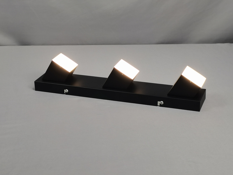 Mingkeda New Design 4000K Metal Sand Black PC Cover LED Lighting Ceiling Lamp