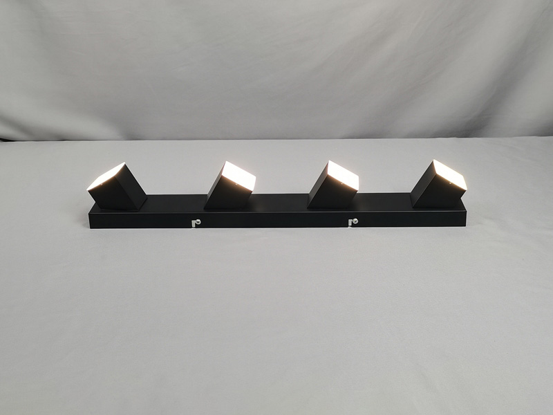 Mingkeda New Modern 4000K Metal Sand Black PC Cover LED Lighting Ceiling Lamp