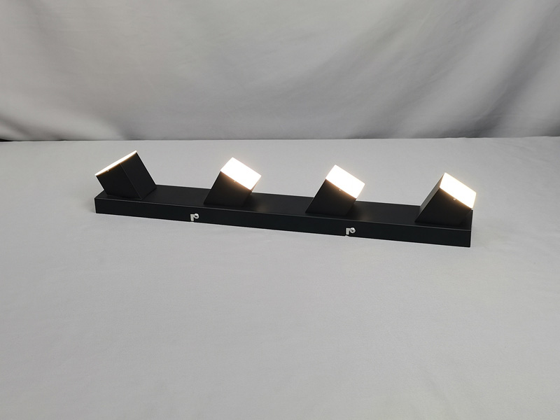 Mingkeda New Modern 4000K Metal Sand Black PC Cover LED Lighting Ceiling Lamp