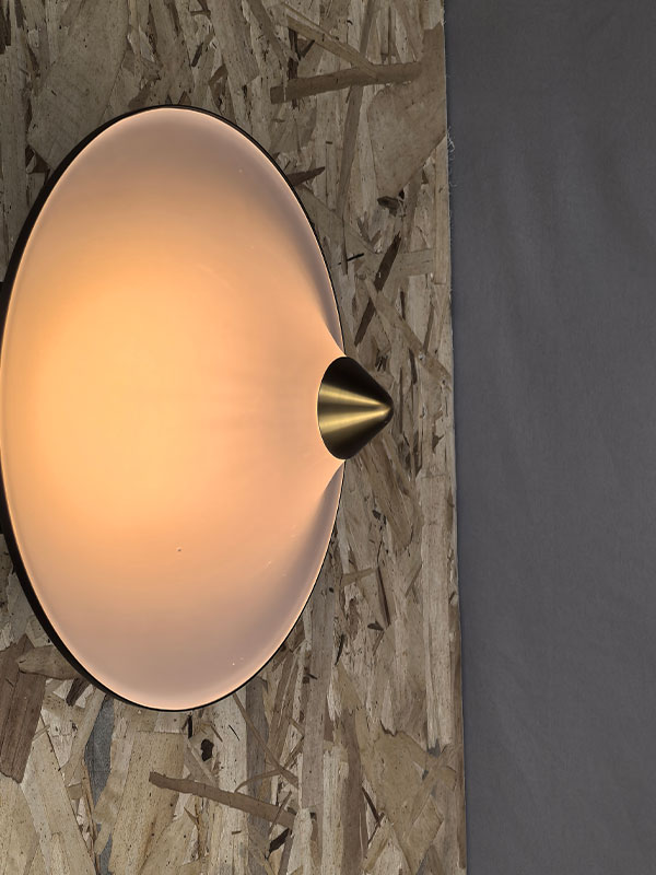 Mingkeda Indoor Back Light Modern Wall Sconces LED Metal Black White Wall Lamp for Home Hotel Decoration