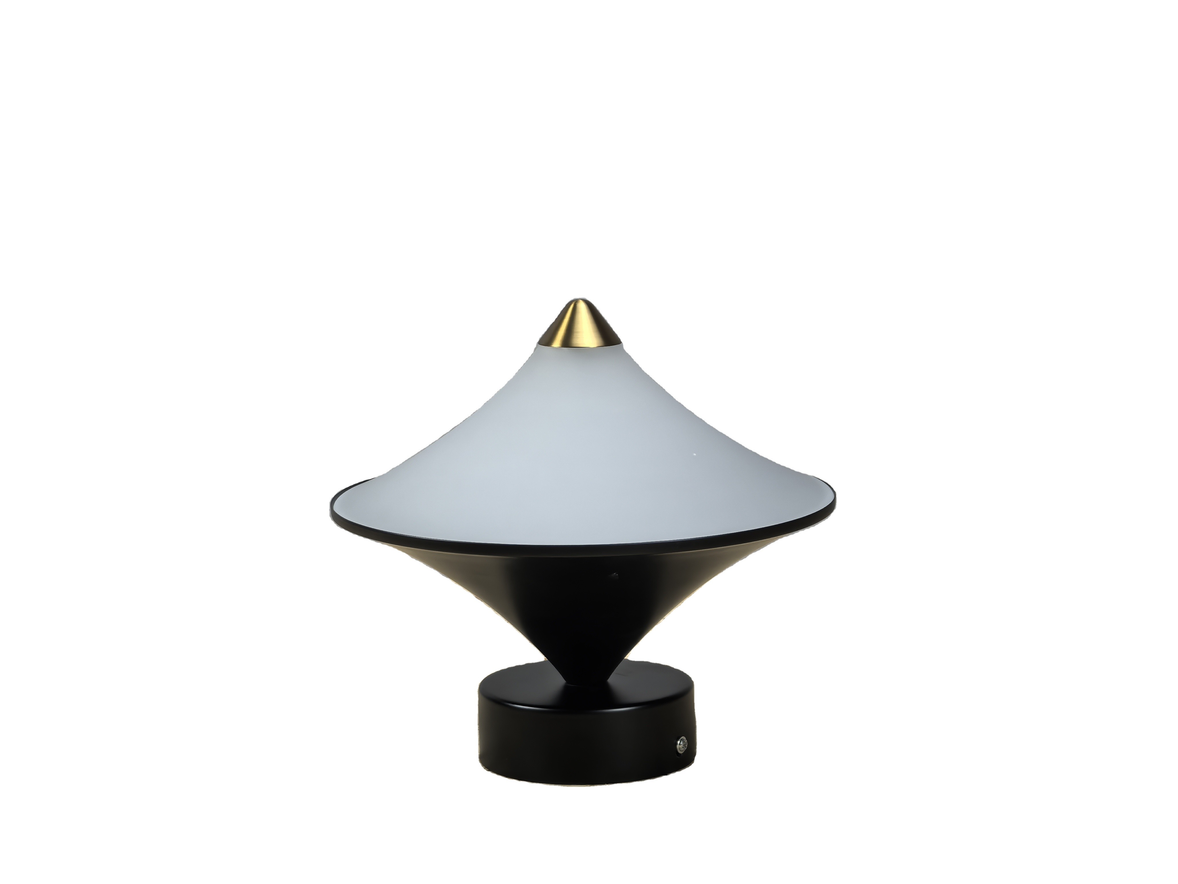 Mingkeda Indoor Back Light Modern Wall Sconces LED Metal Black White Wall Lamp for Home Hotel Decoration