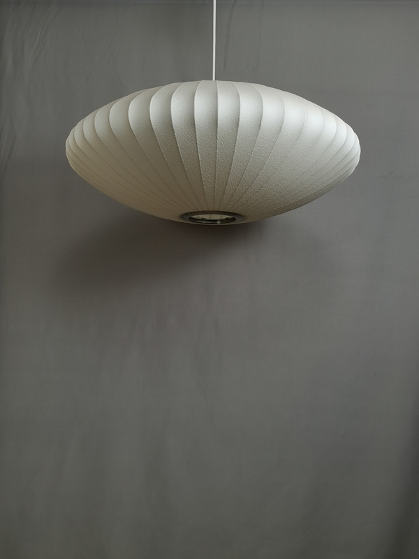 Mingkeda Nordic Modern Chandelier Lamp for Living Room Restaurant Bar Counter Indoor Deco Creative White Silk Pendant Lamp Light