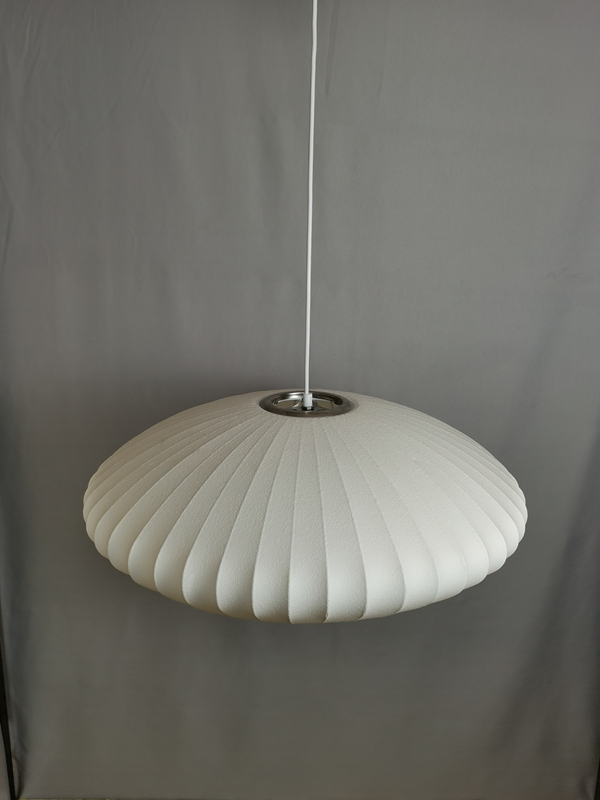 Mingkeda Nordic Modern Chandelier Lamp for Living Room Restaurant Bar Counter Indoor Deco Creative White Silk Pendant Lamp Light