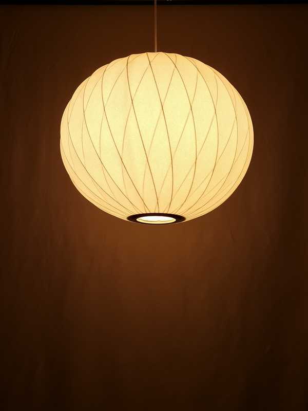 Mingkeda Modern Chandelier Lamp for Living Room Restaurant Indoor Deco Creative White Silk Pendant Lamp Light