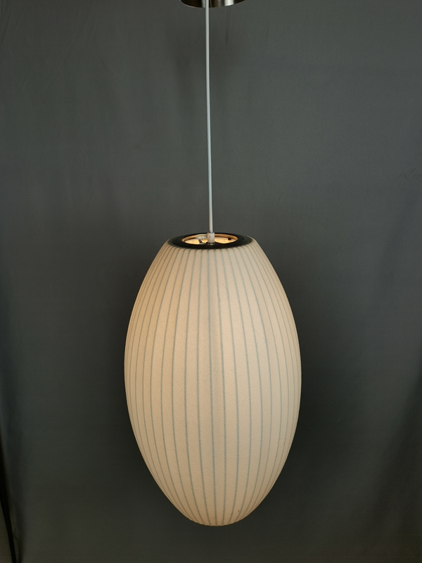 Mingkeda High Quality White Silk LED Pendant Lamp Dining Room Minimalist Bedroom Light