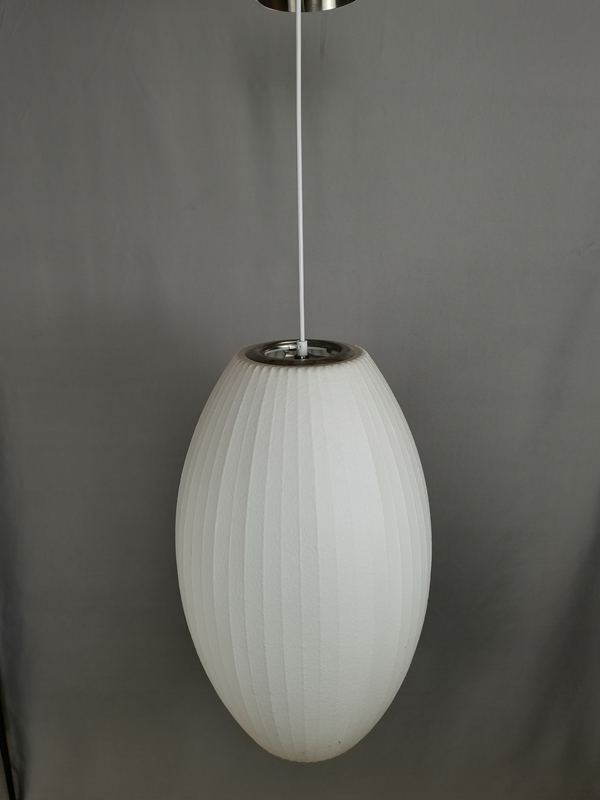 Mingkeda High Quality White Silk LED Pendant Lamp Dining Room Minimalist Bedroom Light