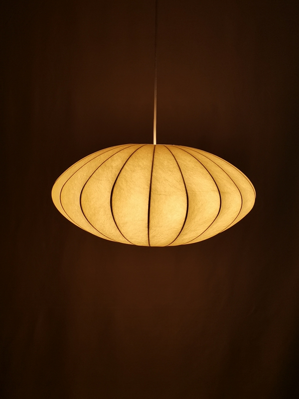 Mingkeda Simple Fabric Chandelier Modern Kitchen Silk Lighting Hanging Pendant Lamp