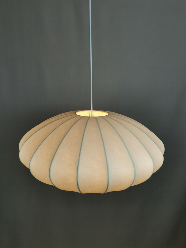 Mingkeda Simple Fabric Chandelier Modern Kitchen Silk Lighting Hanging Pendant Lamp