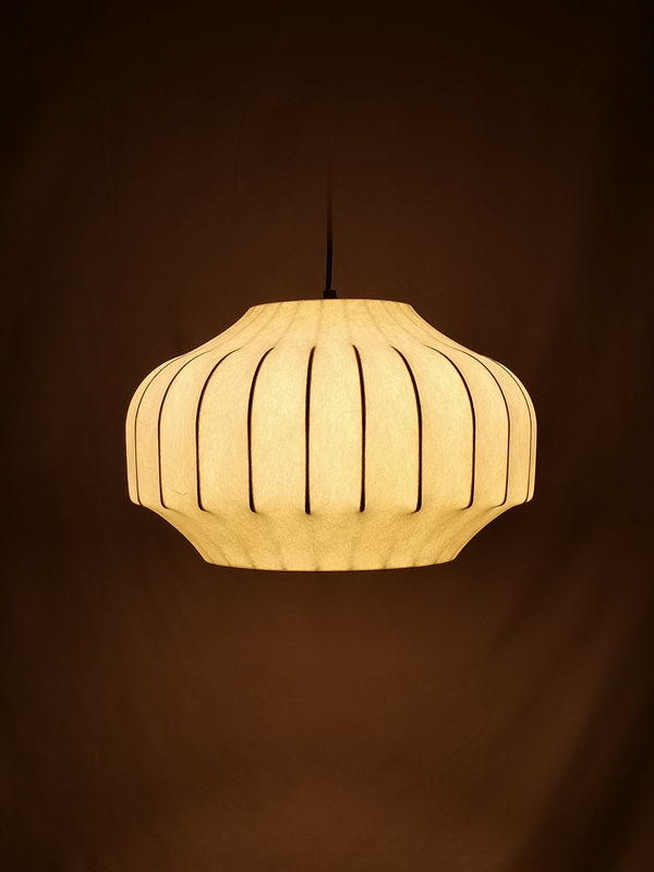 Mingkeda Silk Lamp for Homestay Tea Room Restaurant Bar Simple Medieval Silk Chandelier Pendant Light