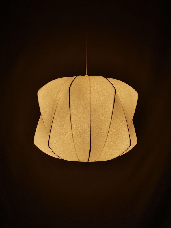 Mingkeda Hot Sales White Silk LED Pendant Lamp Dining Room Minimalist Bedroom Light