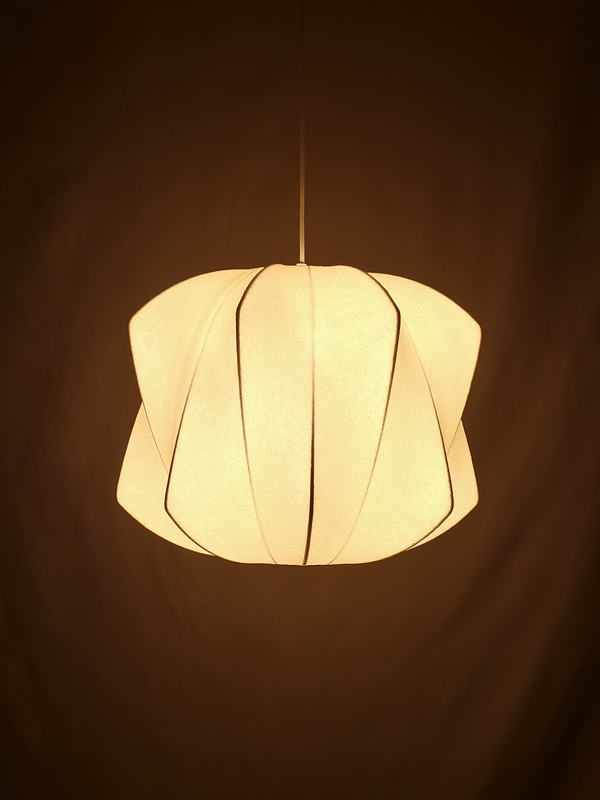 Mingkeda Hot Sales White Silk LED Pendant Lamp Dining Room Minimalist Bedroom Light