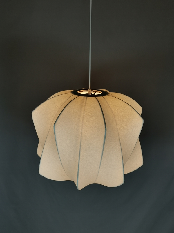 Mingkeda Hot Sales White Silk LED Pendant Lamp Dining Room Minimalist Bedroom Light