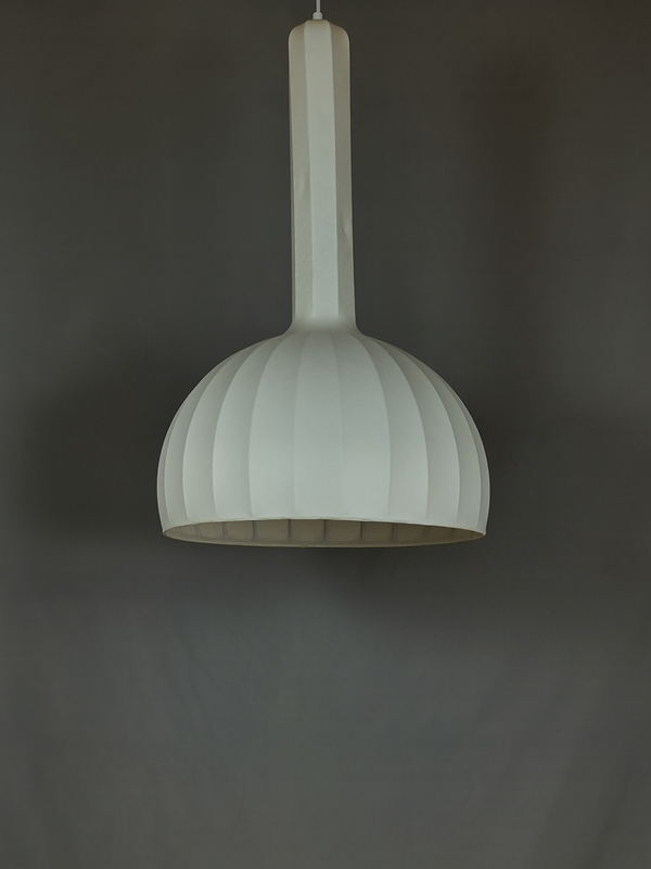 Mingkeda MKDP251129S Single Head White Silk Pendant Light