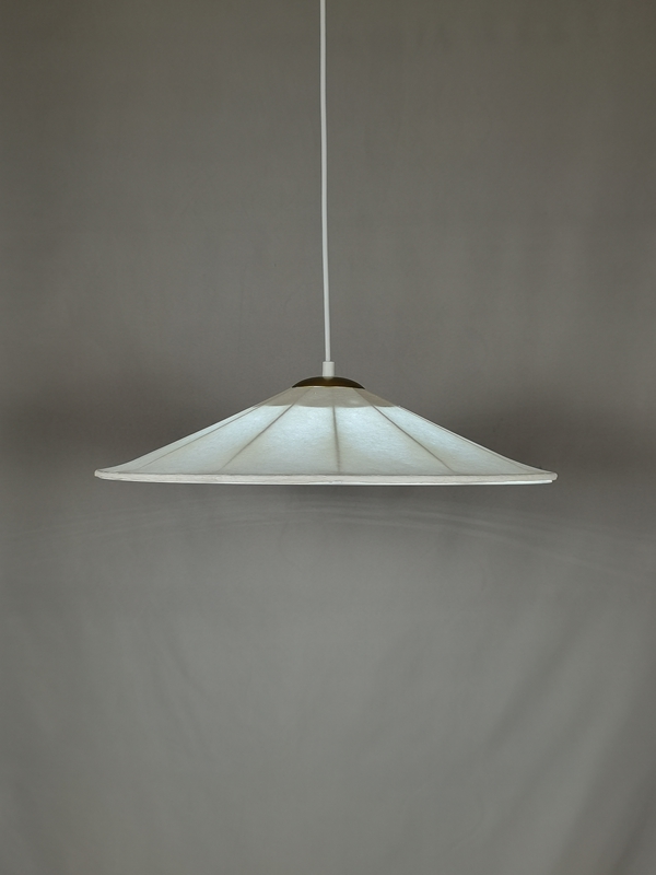 Mingkeda MKDP251128S Single Head White Silk Pendant Light