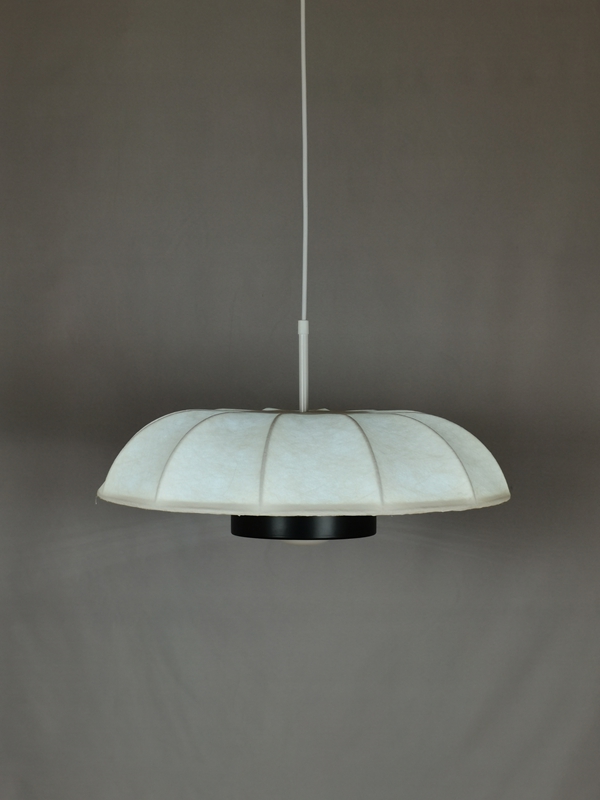 Mingkeda MKDP251127S Single Head White Silk Pendant Light