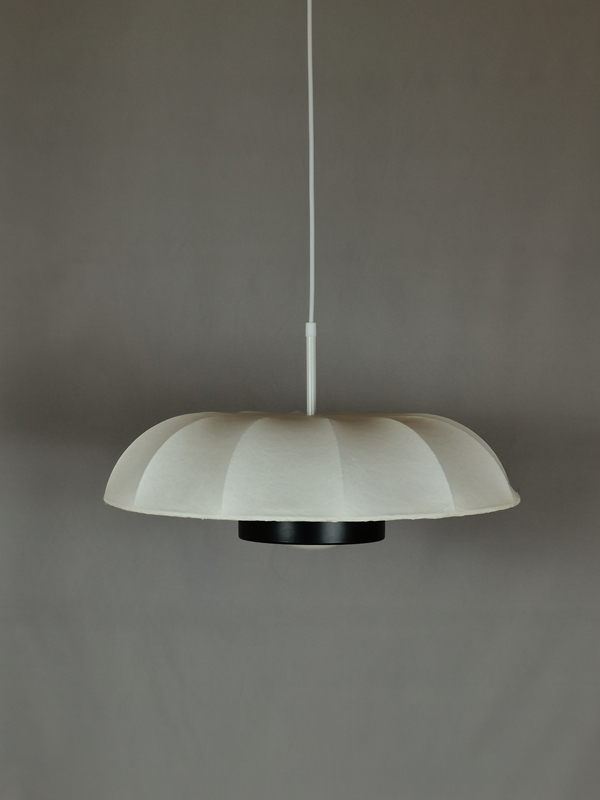 Mingkeda MKDP251127S Single Head White Silk Pendant Light