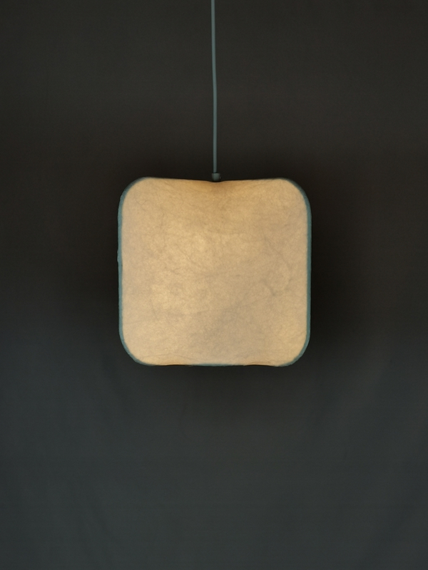 Mingkeda MKDP251124S Single Head White Silk Pendant Light