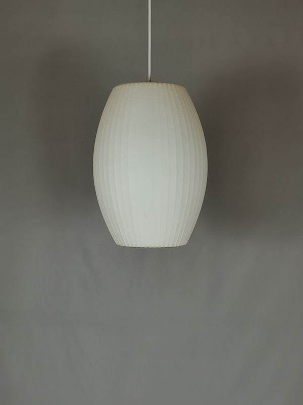 Mingkeda MKDP251120S Single Head White Silk Pendant Light