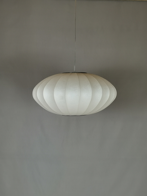Mingkeda MKDP251119S Single Head White Silk Pendant Light